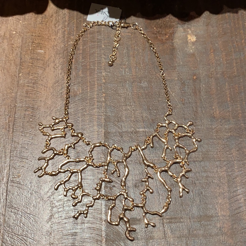 Sequin vintage unique necklace NWT